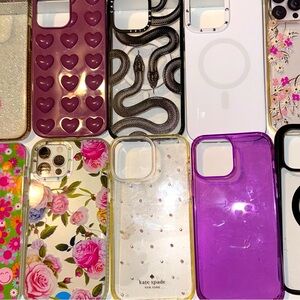 14 ) iPhone 15 & the pro max i phone cases